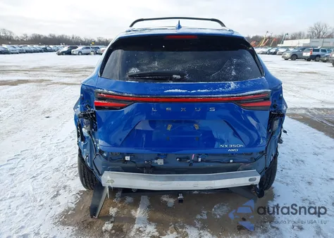 2023 Lexus Nx 350H from USA, damaged, VIN 2T2AKCEZ7PC013590
